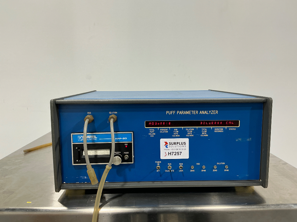 Image of Datel Systems APP-20 Puff Parameter Analyzer